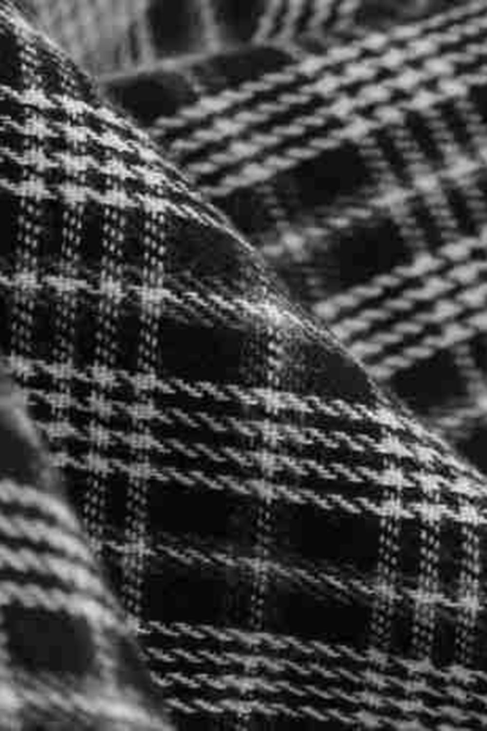 Svart rutete jakkehals Vintage kjole fra 1950-tallet med halve ermer