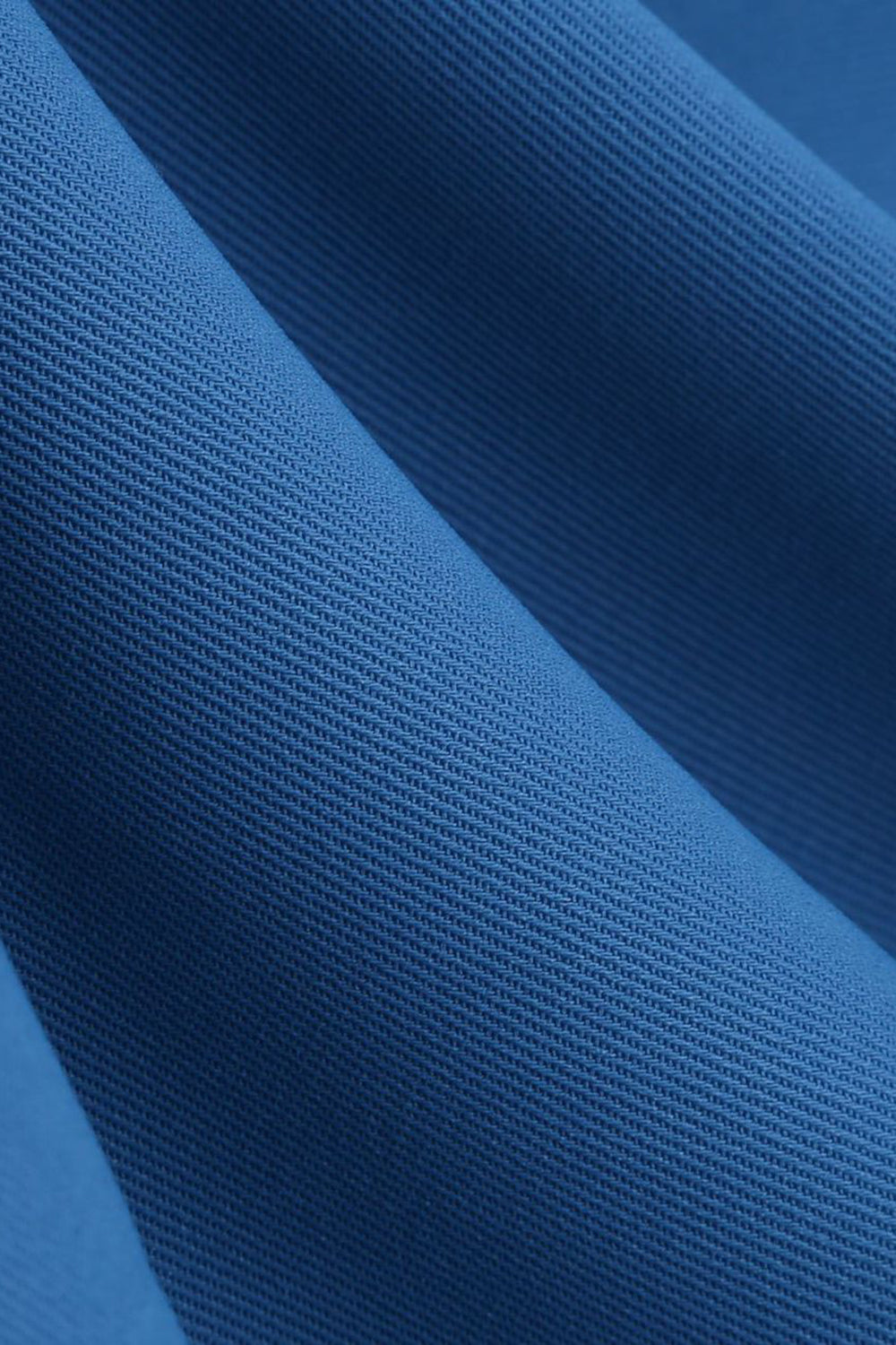 Halter Gul A-linje plissert vintage kjole