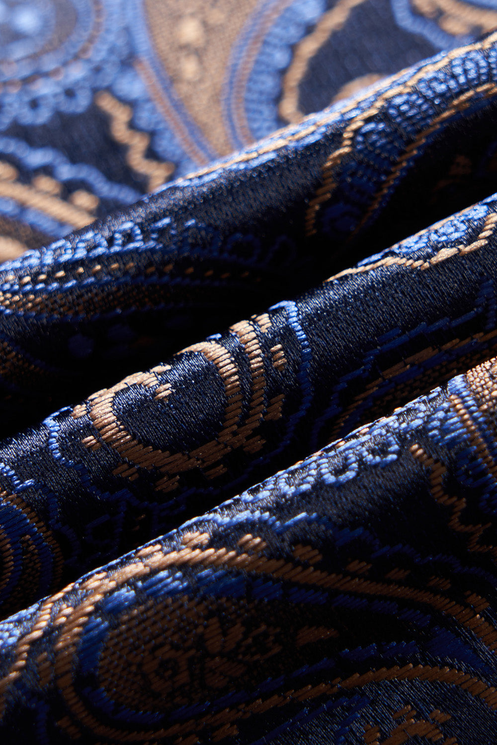 Navy Print Menns Formal Blazer