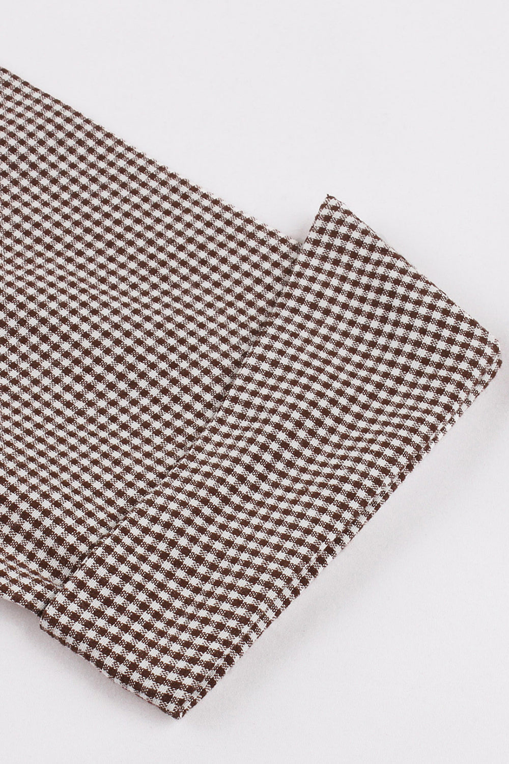 svart jakke nakke plaid vintage 1950-tallet kjole