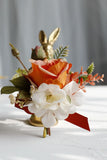 Elegant Blush Prom Wrist Corsage og menns Boutonniere for bryllupsfest