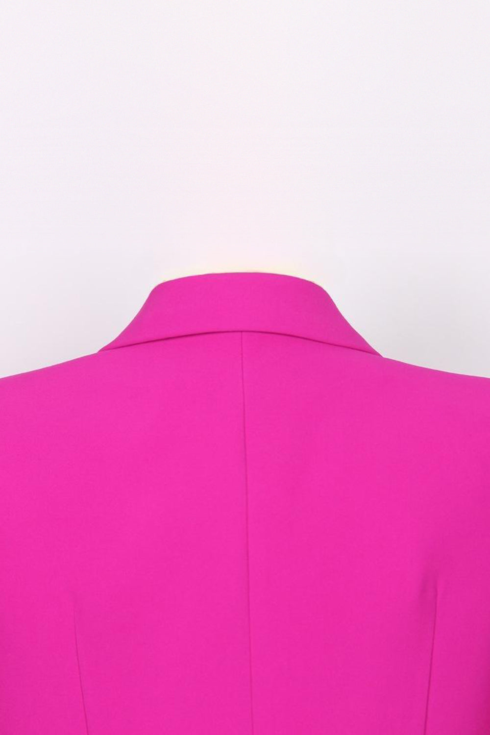 Fuchsia One Button Peak jakkeslag kvinner dresser