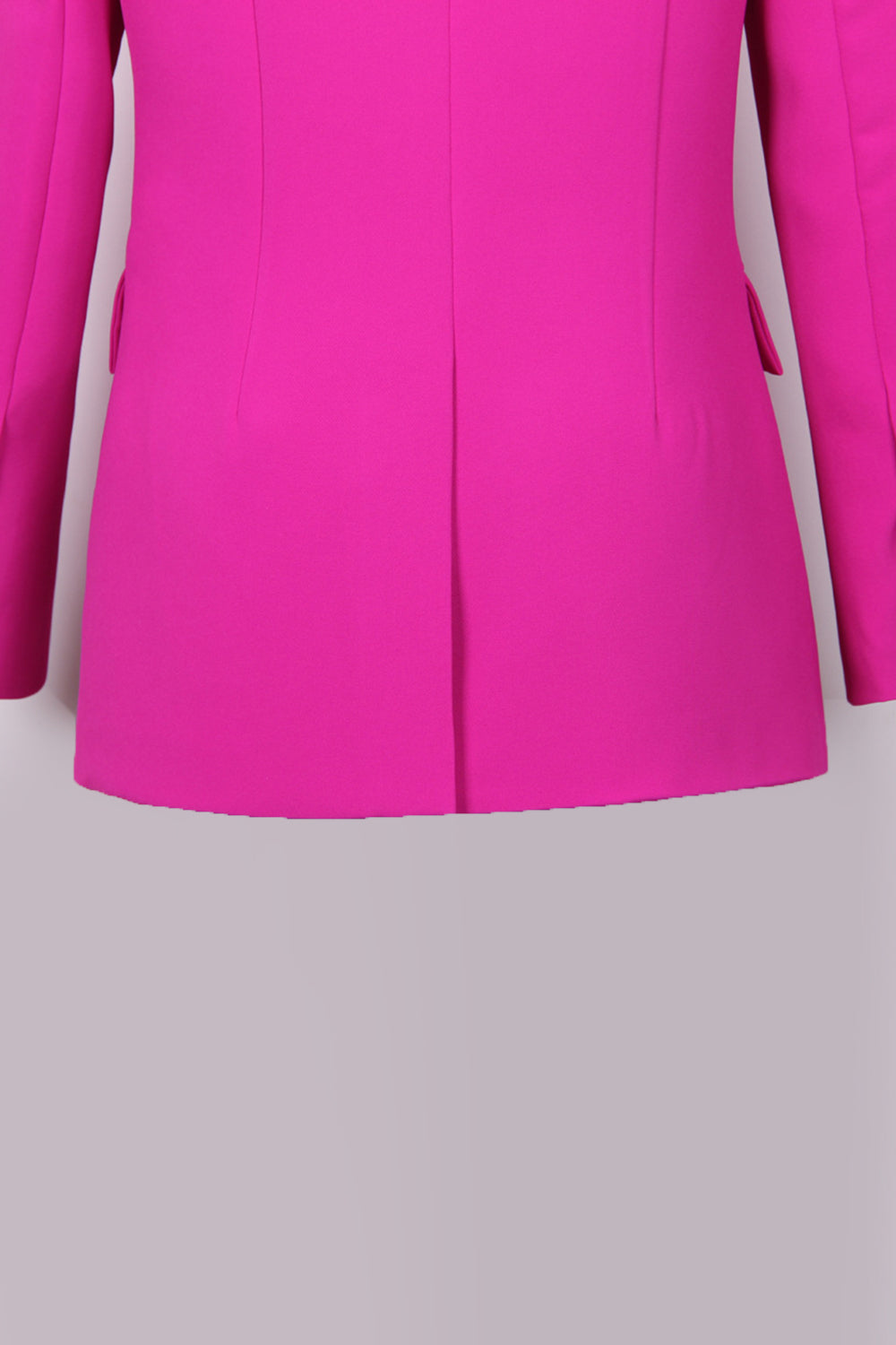 Fuchsia One Button Peak jakkeslag kvinner dresser