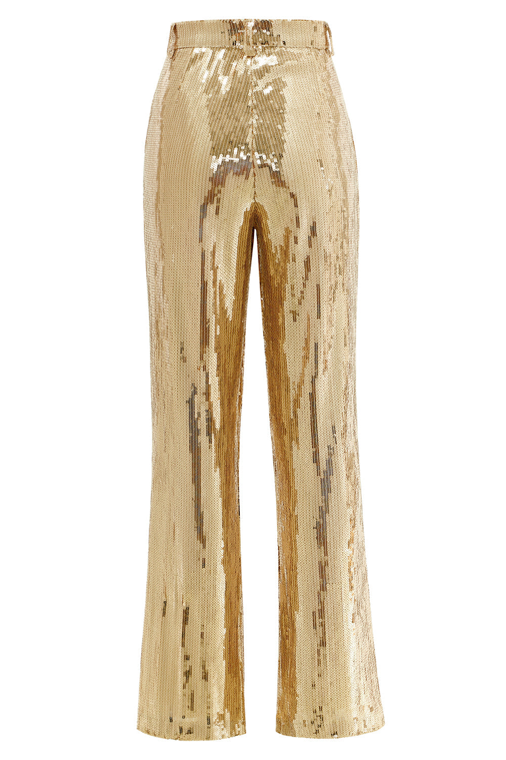 Glitrende Golden Lapel Paljetter Kvinner Festdrakter