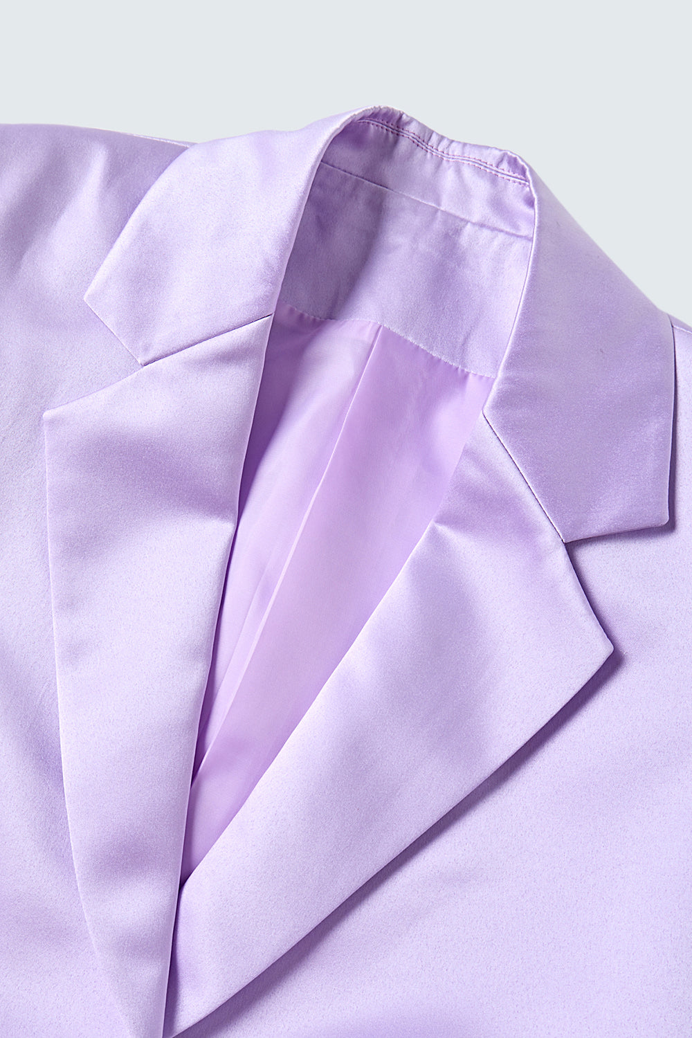 Lilla hakket jakkeslag Slim tilpasset blazer for kvinner