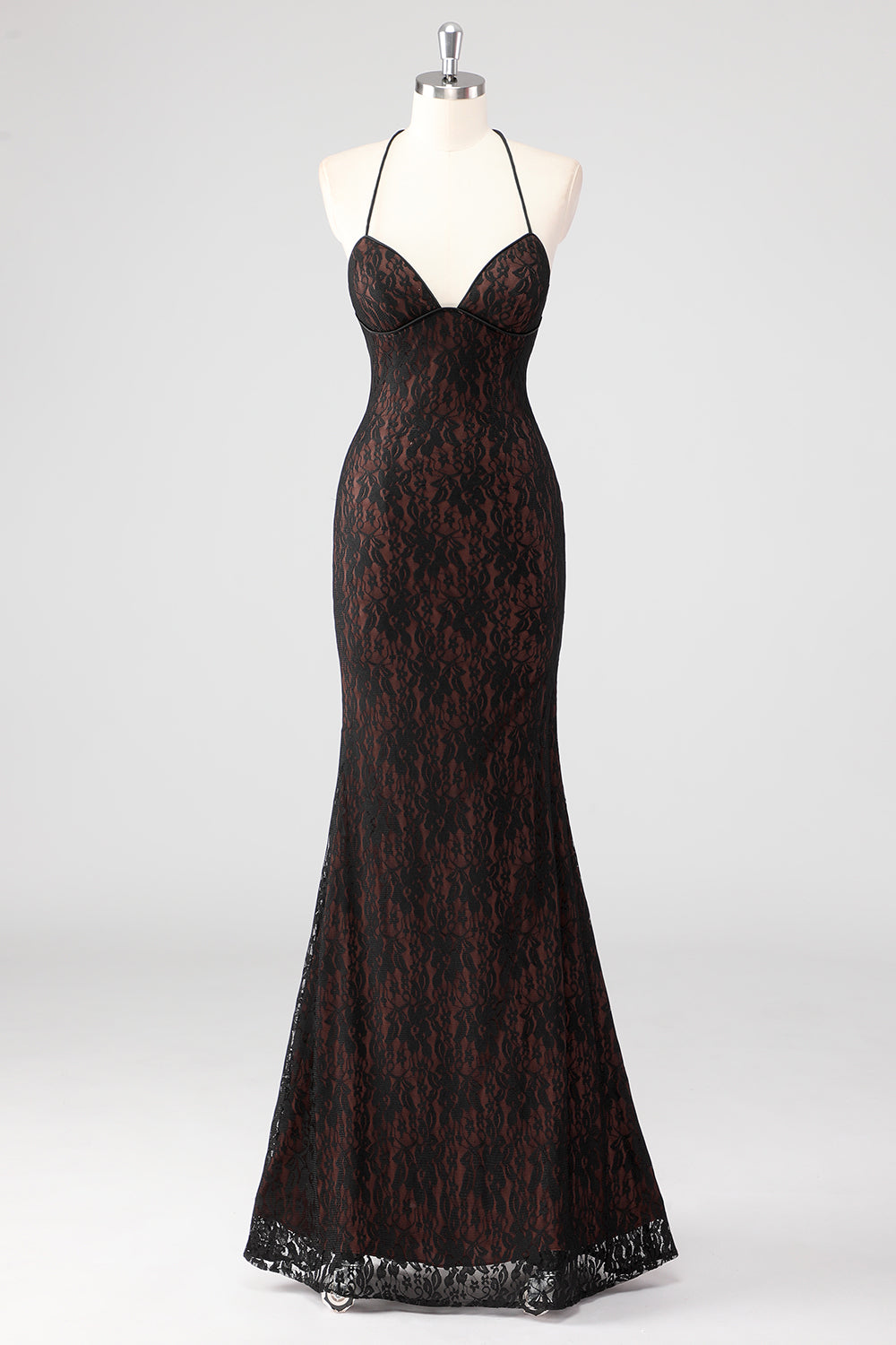 Svart Spaghetti Stropper Spaghetti Stropper Formell Kjole