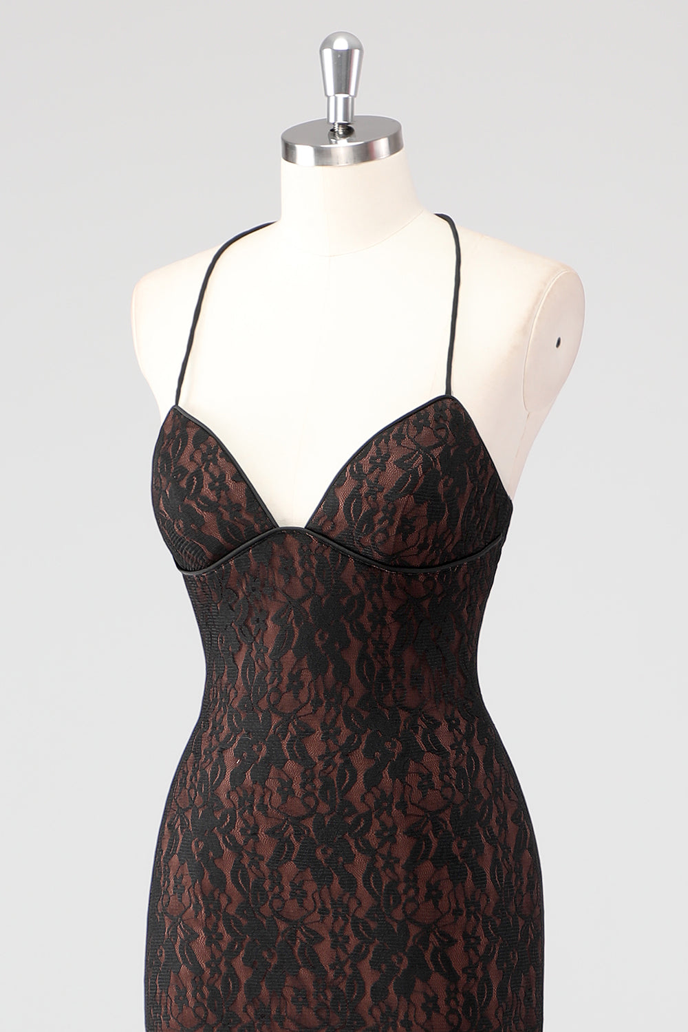 Svart Spaghetti Stropper Spaghetti Stropper Formell Kjole