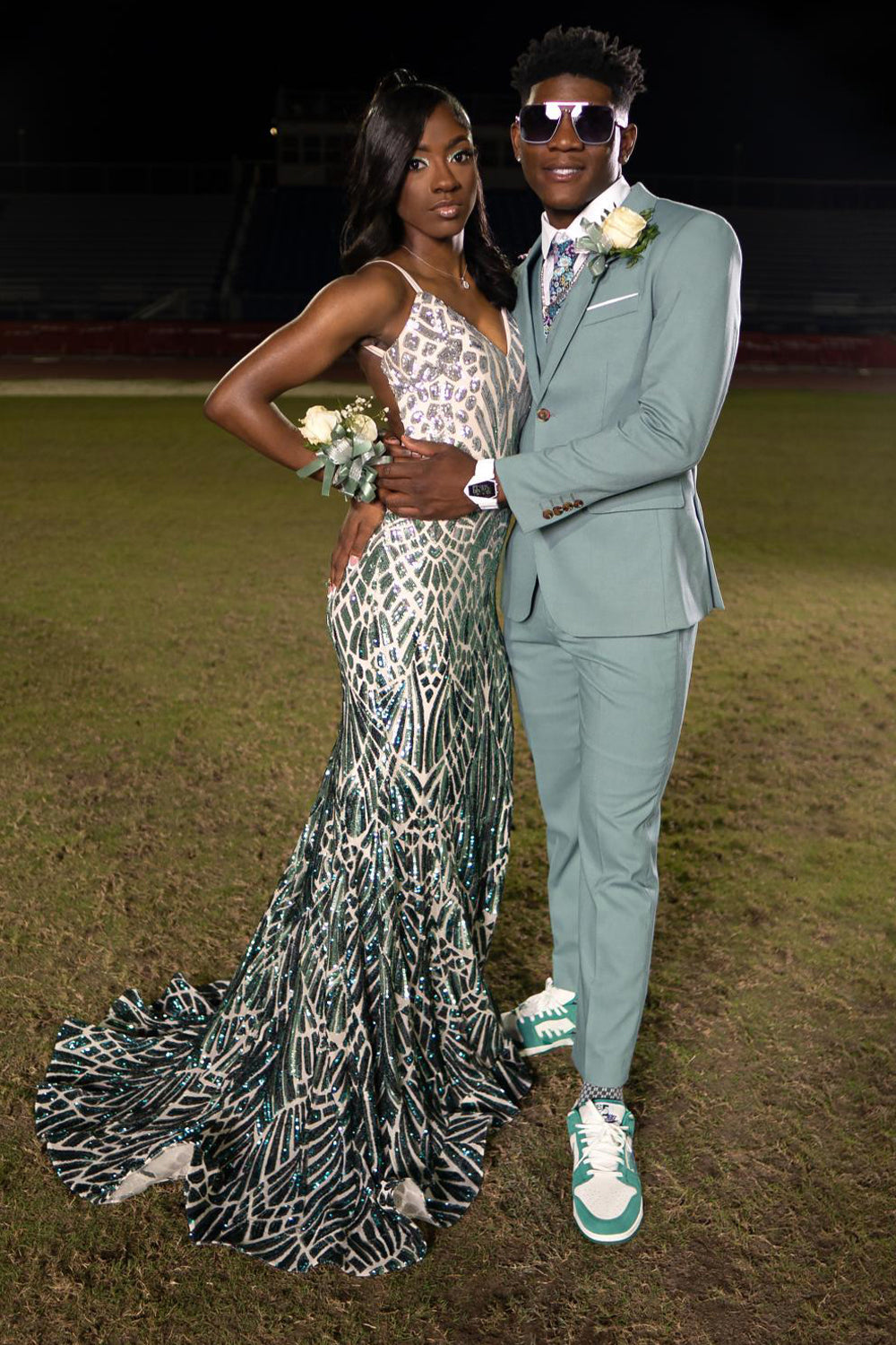 Mint 3 stk hakket lapel menn prom bryllup dresser