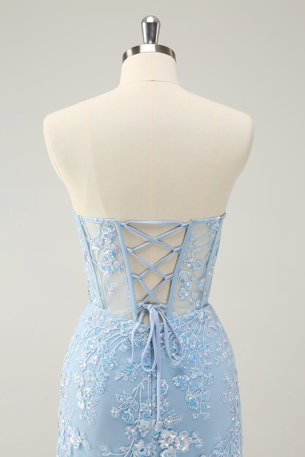 Sparkly Fuchsia Sweetheart Corset Homecoming kjole med applikasjoner