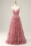 Lilla Sweetheart A-Line Ballkjole