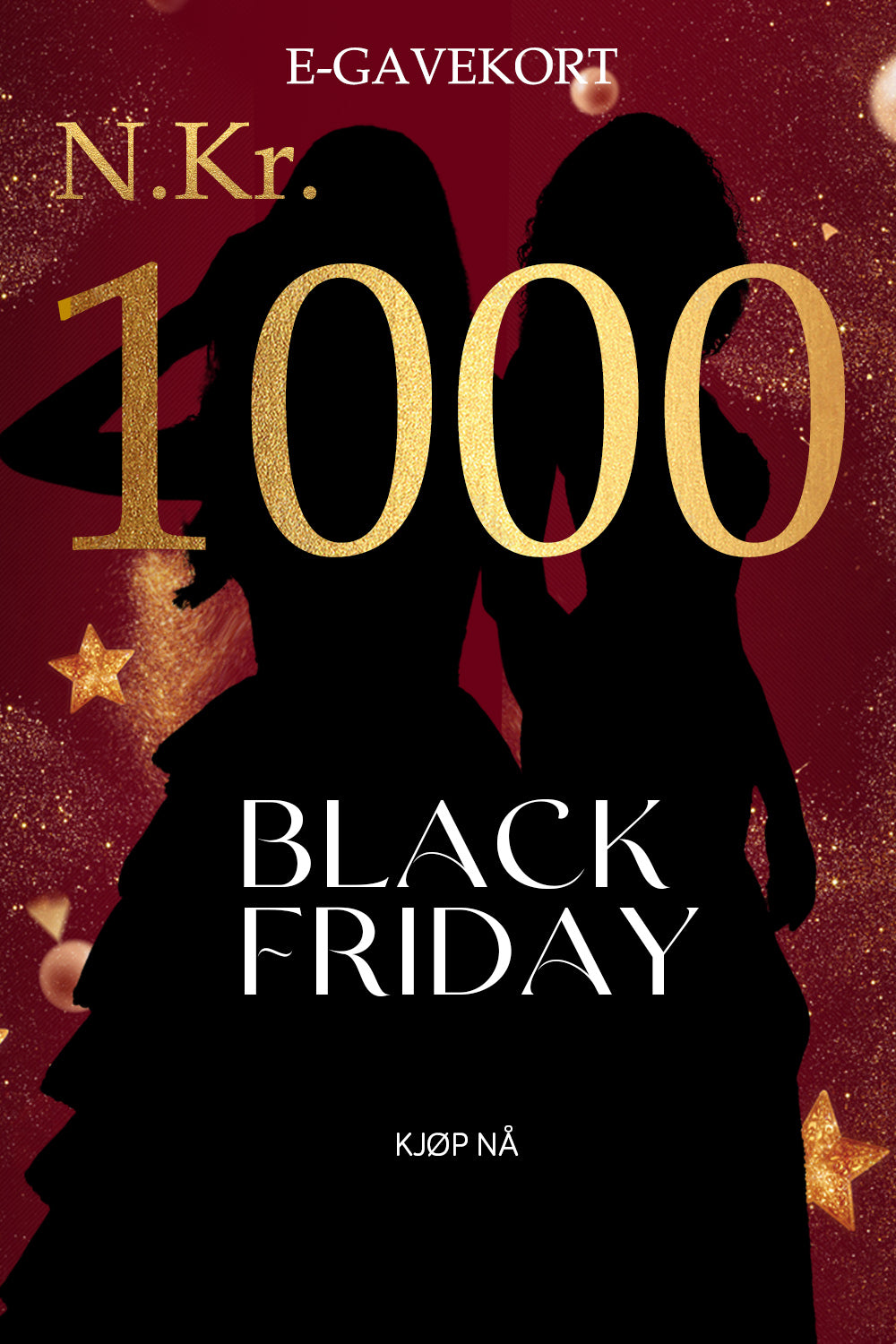 E-GAVEKORT TIL BLACK FRIDAY