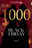 E-GAVEKORT TIL BLACK FRIDAY