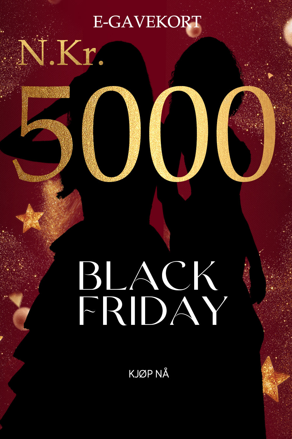 E-GAVEKORT TIL BLACK FRIDAY
