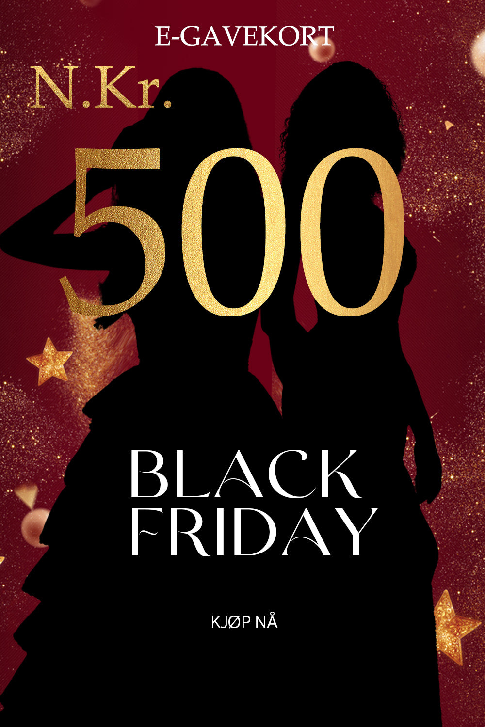 E-GAVEKORT TIL BLACK FRIDAY