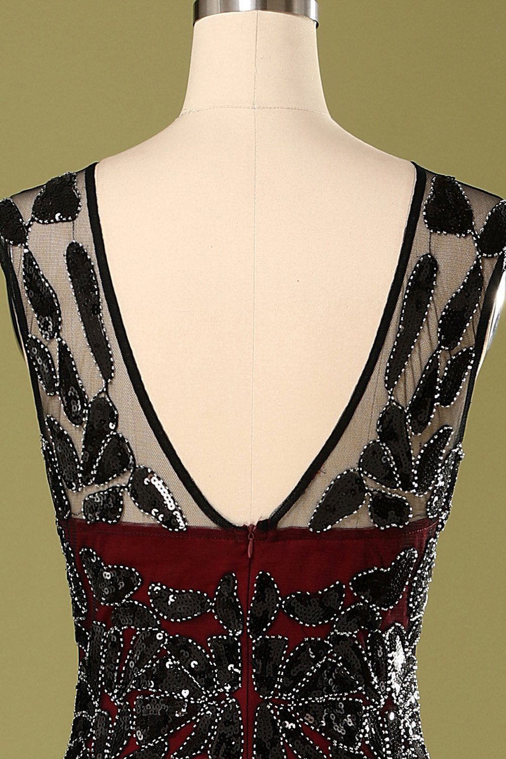 Paljett Flapper Kjole Fra 1920-tallet