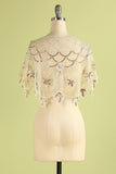 1920s Paljett Bolero Kvinne