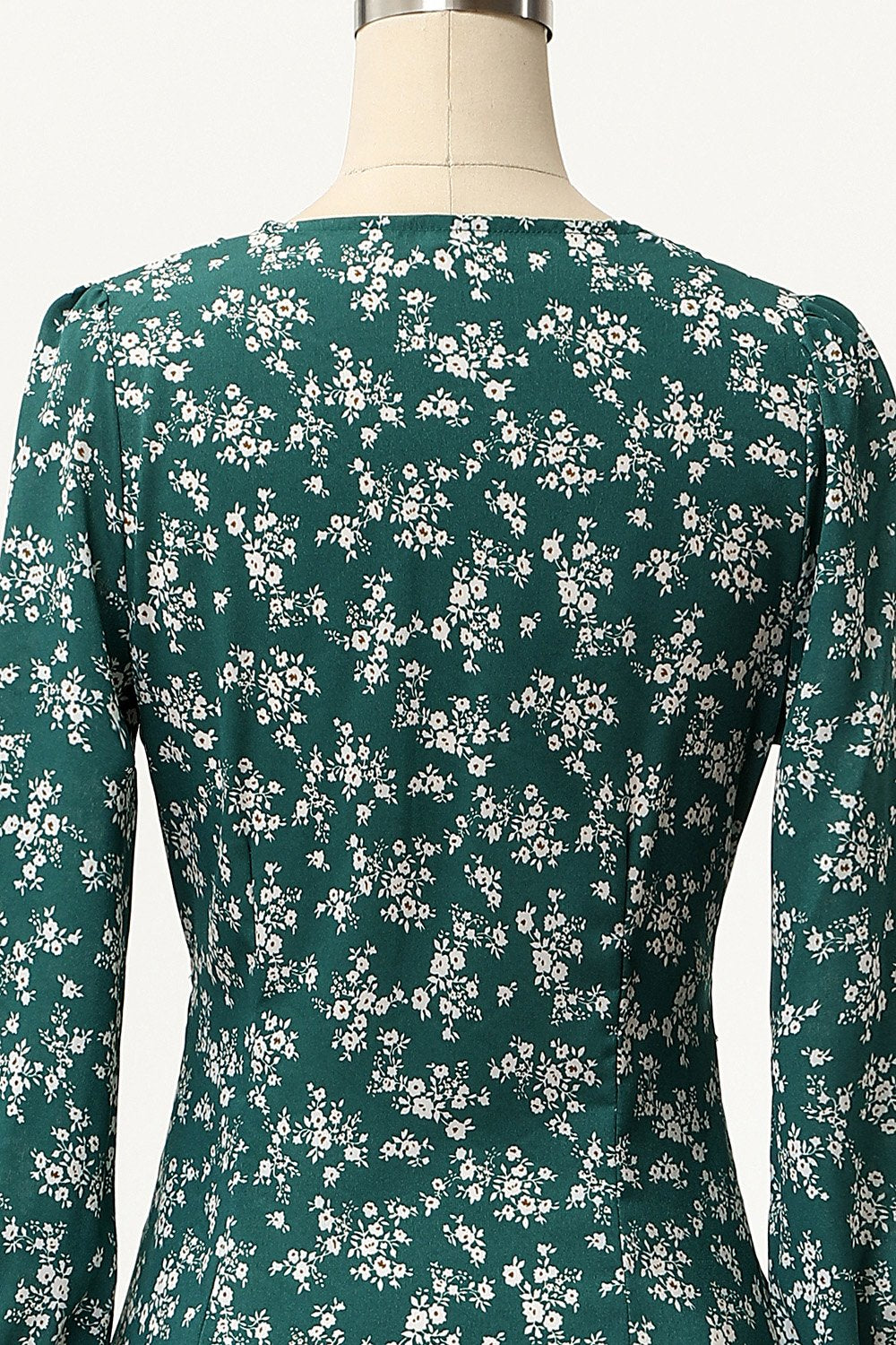 Sommer Blomstermønster Casual Kjole