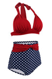 Polka Prikker Grime Bikini Badetøy