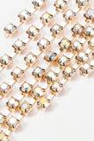 gull rhinestone slipp øredobber