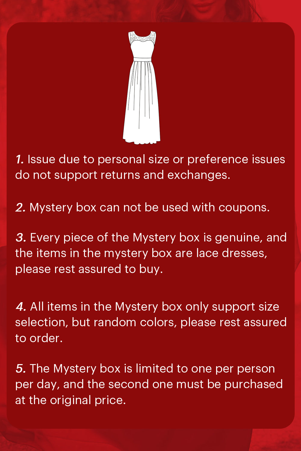 ZAPAKA MYSTERY BOX of 2Pc Lace Dresses