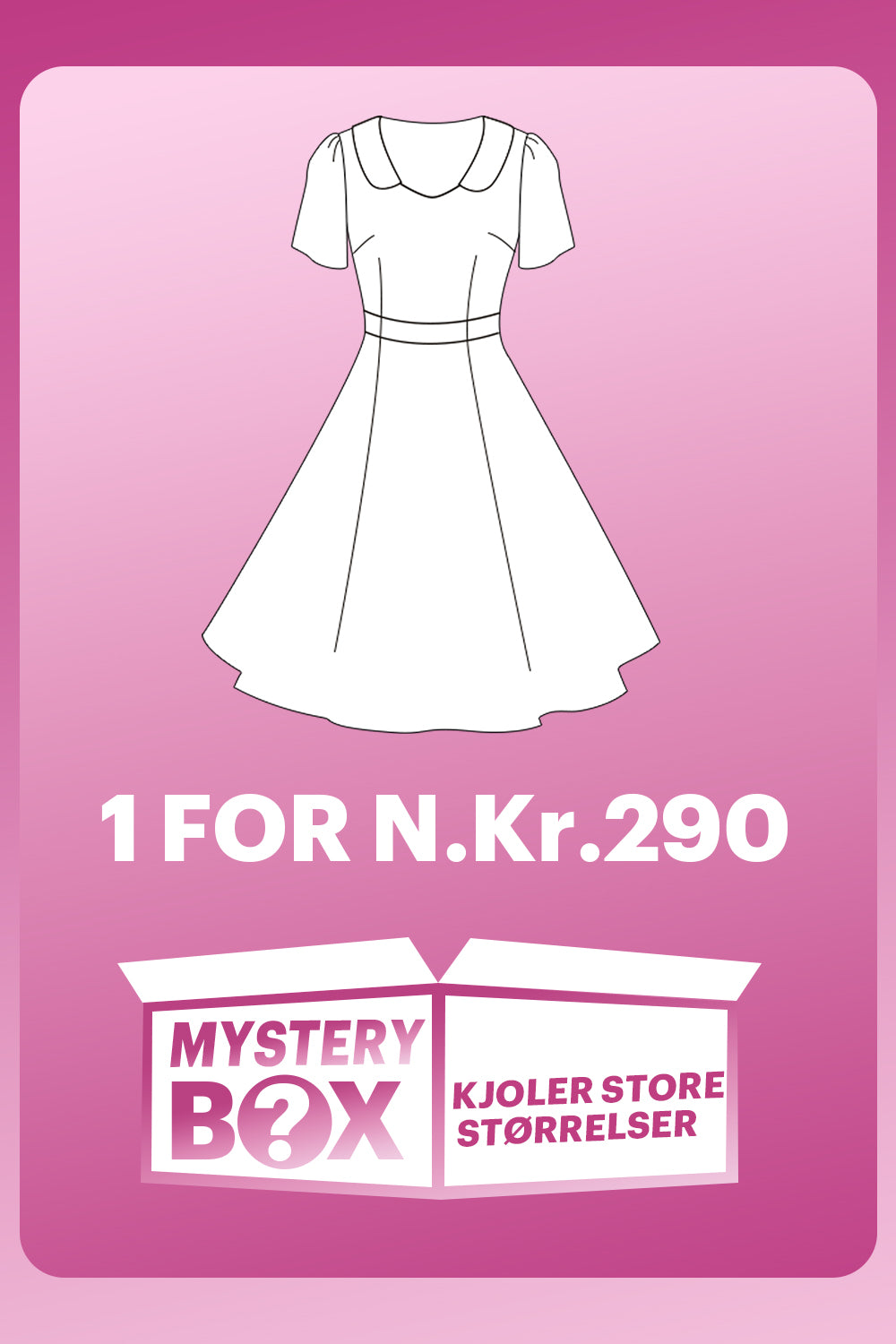 ZAPAKA MYSTERY BOX of 1Pc Plus Size Dress