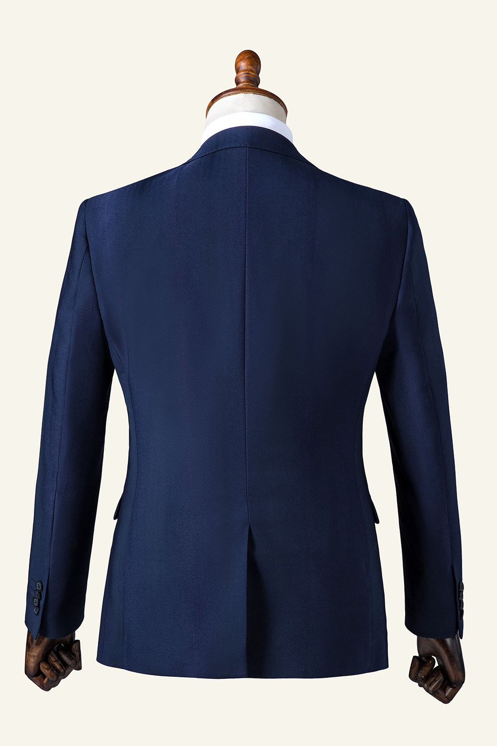 Navy Notched Lapel 3-delt menns dress