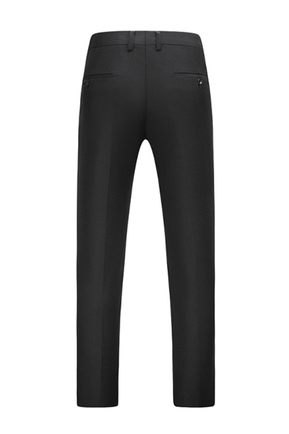 Menns røde Jacquard 3-delt hakket lapel Homecoming Suits