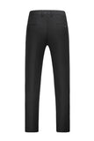 Menns røde Jacquard 3-delt hakket lapel Homecoming Suits