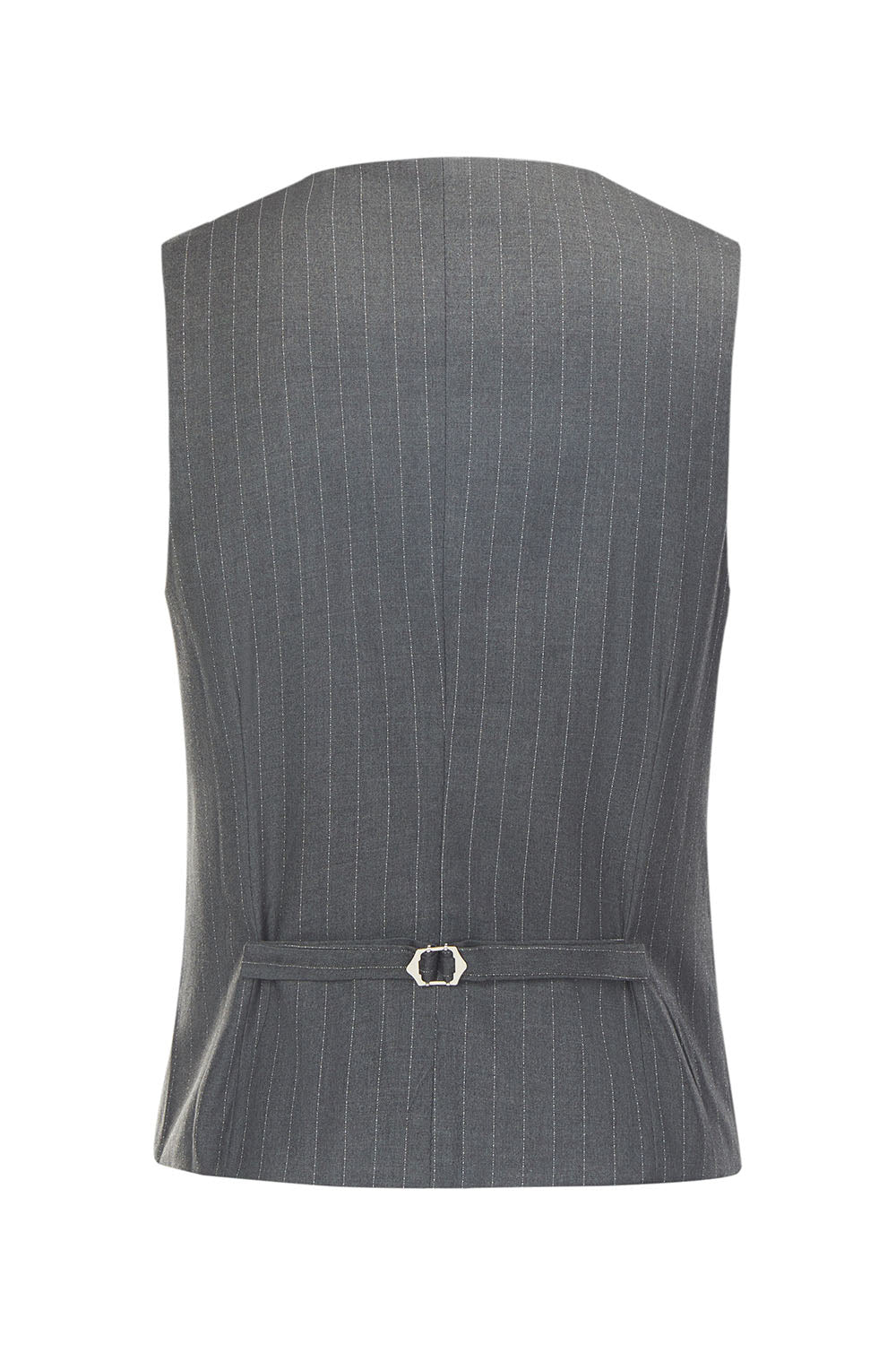 Menns grå 3-delt hakket lapel slim fit bryllup dresser
