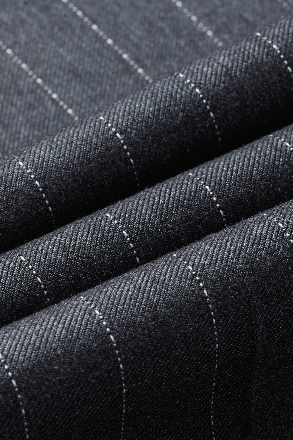 Menns grå 3-delt hakket lapel slim fit bryllup dresser