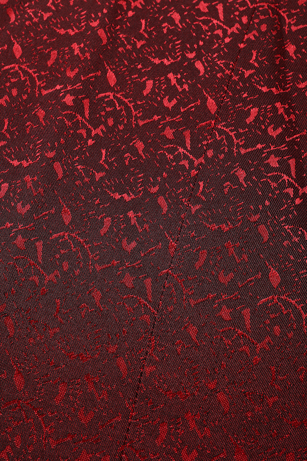 Rød Jacquard 2 Piece Menns Prom Drakter