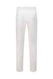 Hvit Jacquard Double Breasted 2 Piece menns dresser