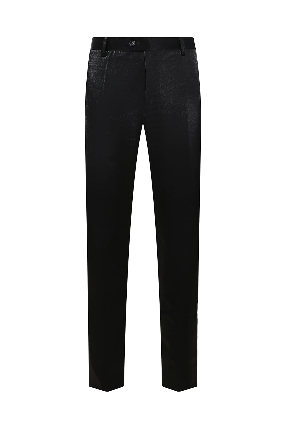 Black Peak Lapel 2 Piece Menn Velvet Prom Suits