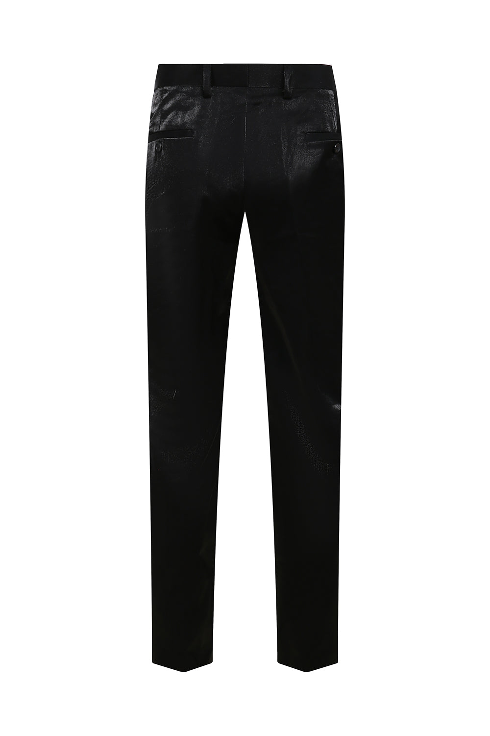 Black Peak Lapel 2 Piece Menn Velvet Prom Suits