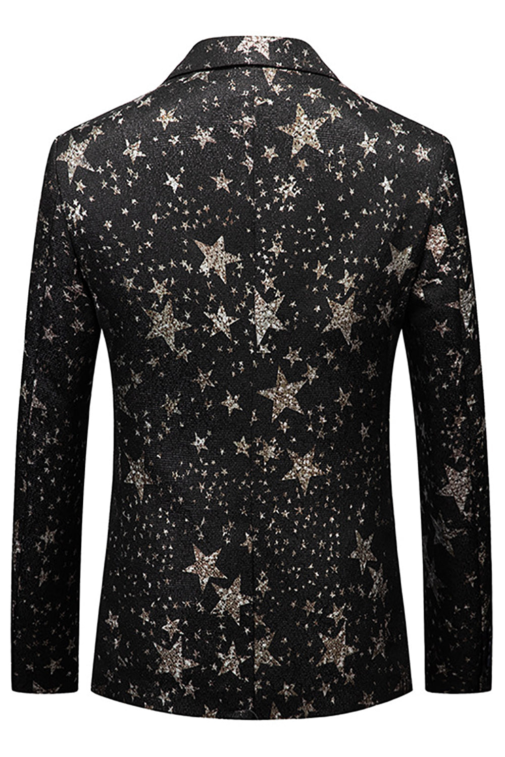 Svarte stjerner Menn Prom Blazer