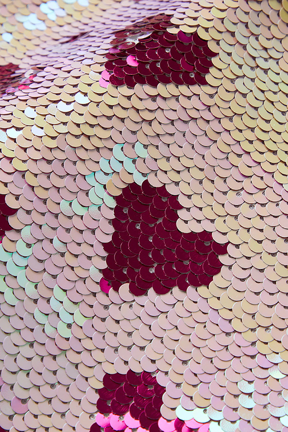 Rosa paljetter Shawl Lapel Herre Blazer
