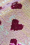 Rosa paljetter Shawl Lapel Herre Blazer