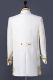 hvite menns 3 stykker sjal lapel ball dresser