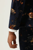 Black Notched Lapel Double Breasted menn Prom Suits