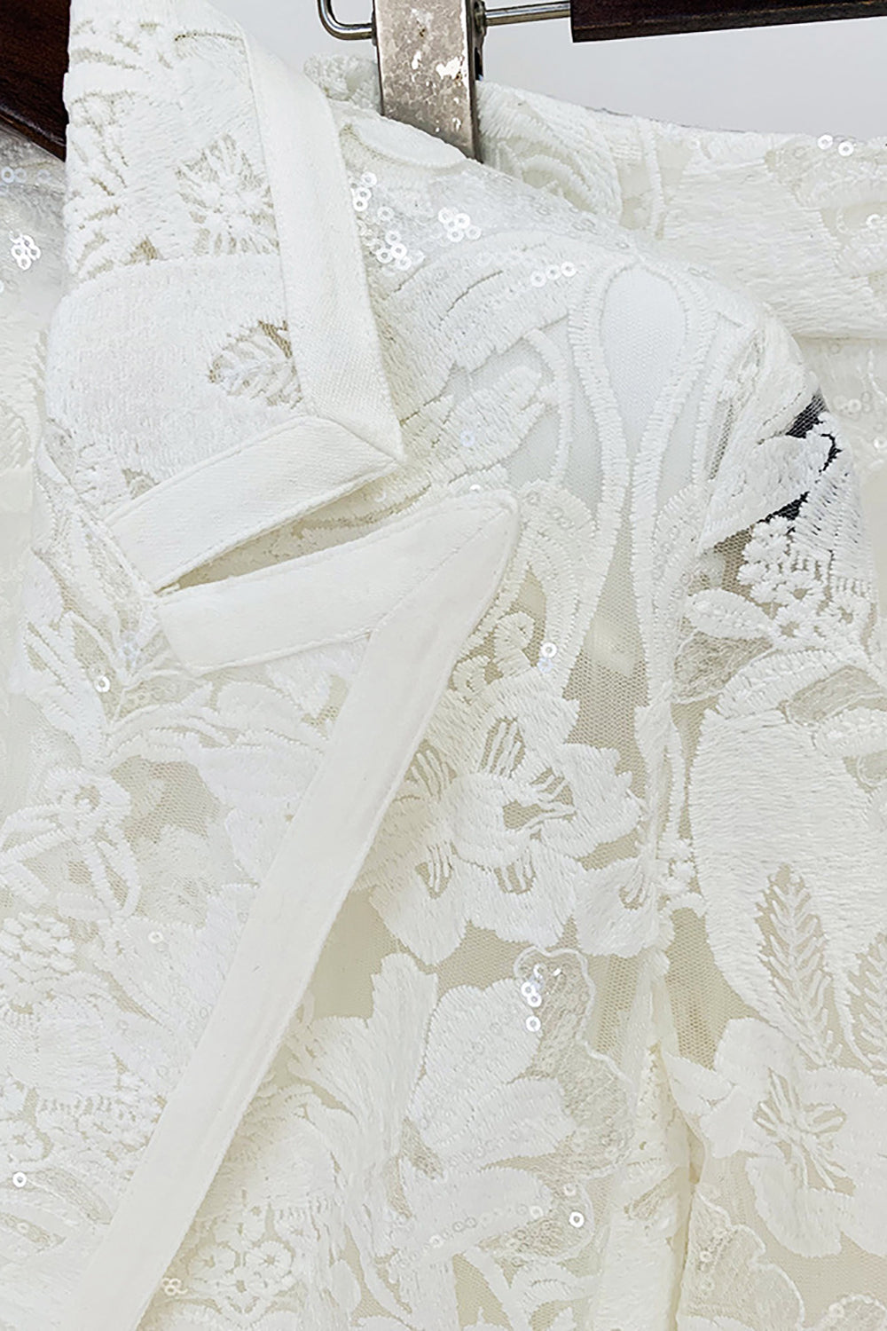 Sparkly Black Lace 2 Piece Women Party Drakter