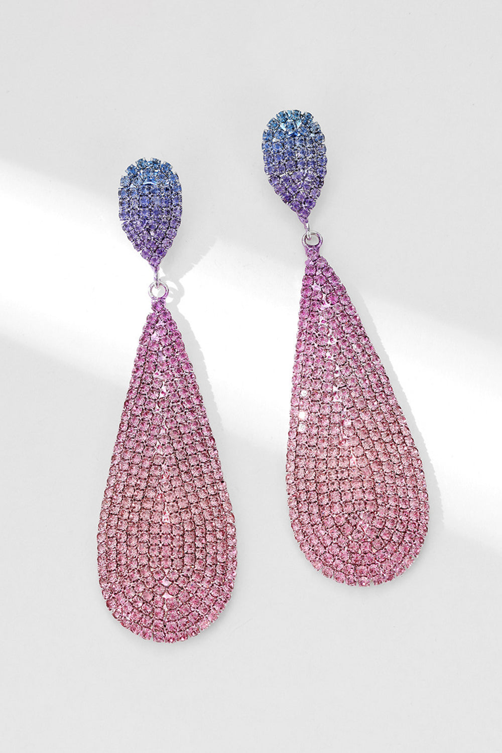 Sparkly Diamond-Encrusted Tilbehør Luksus øredobber