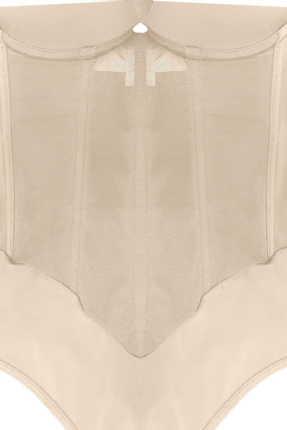 Svart korsett Magekontroll Butt Lifting Bodysuit Shapewear