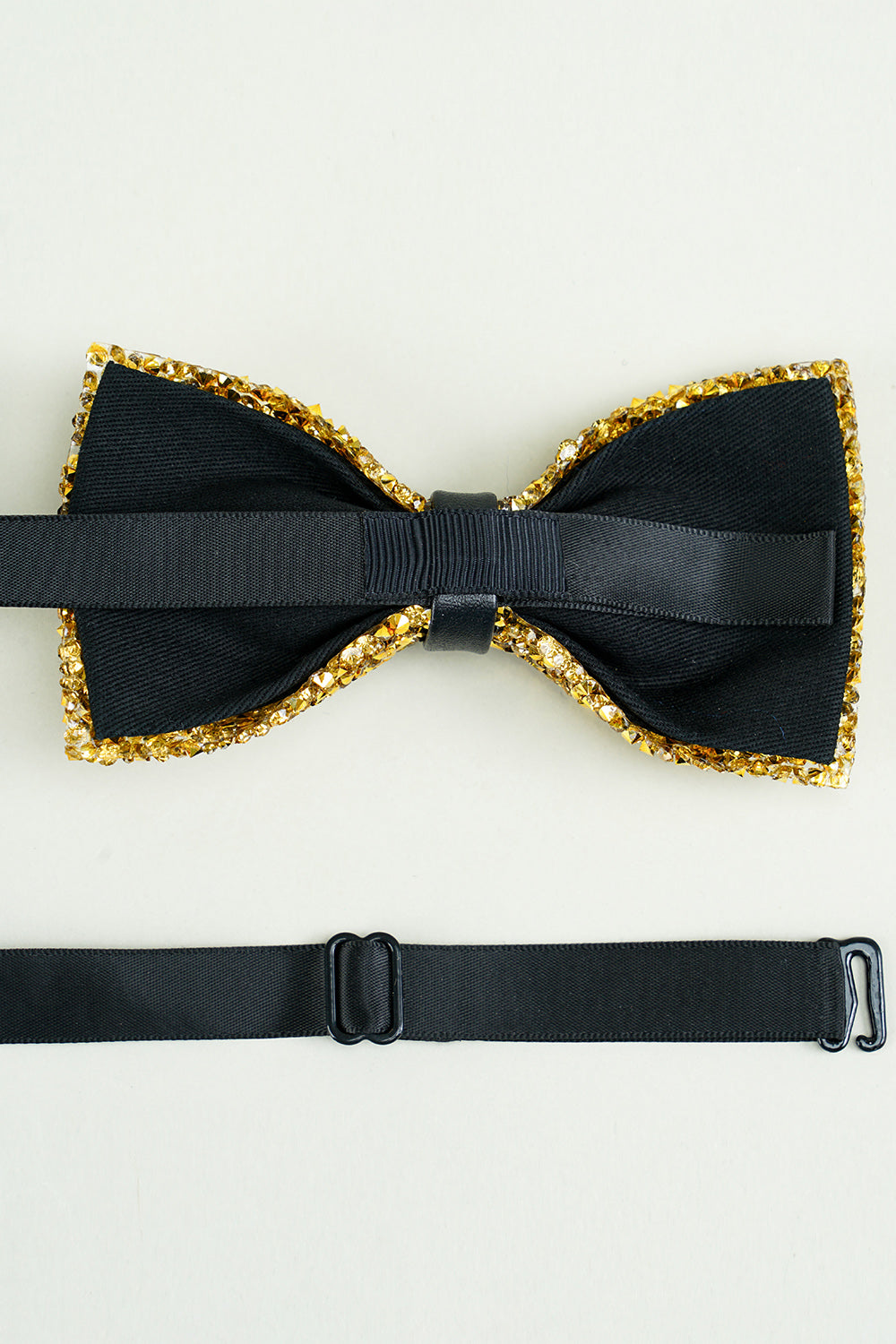 golden justerbar sløyfe formell smoking bowtie