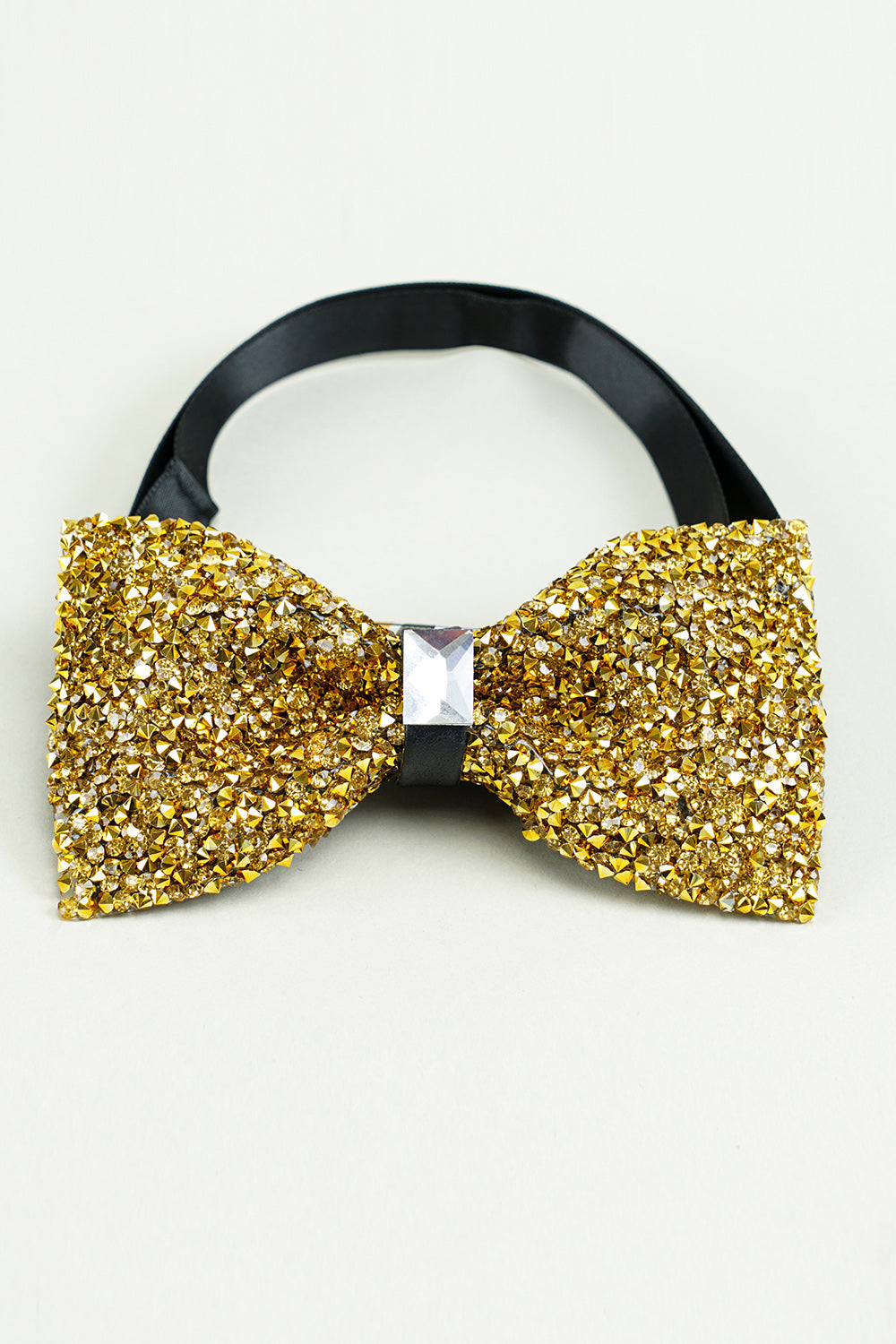 golden justerbar sløyfe formell smoking bowtie
