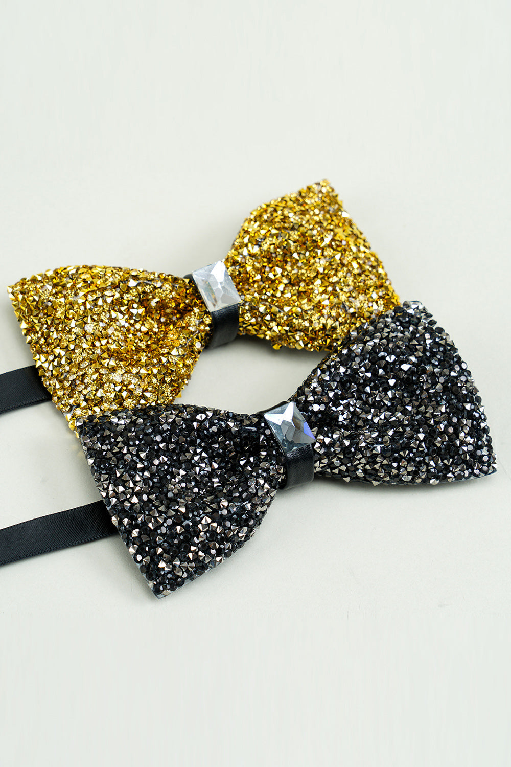 golden justerbar sløyfe formell smoking bowtie
