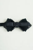 Black Rhinestones justerbare parti sløyfe bånd