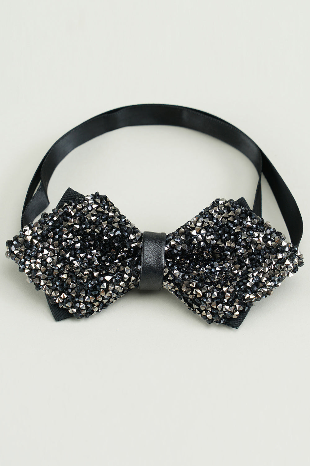 Black Rhinestones justerbare parti sløyfe bånd