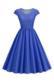Polka Dots Swing 1950-tallet Kjole