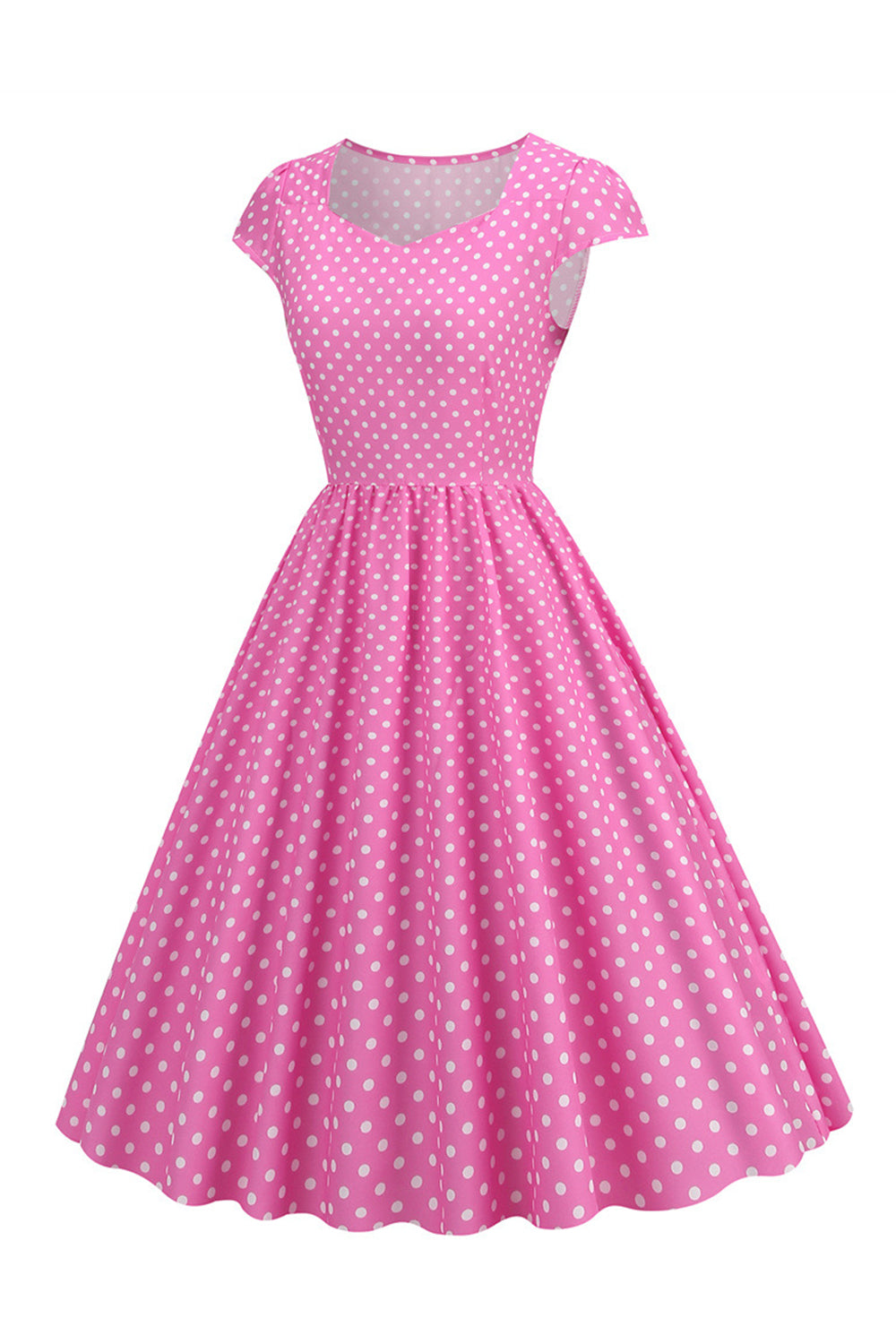 Polka Dots Swing 1950-tallet Kjole
