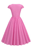 Polka Dots Swing 1950-tallet Kjole